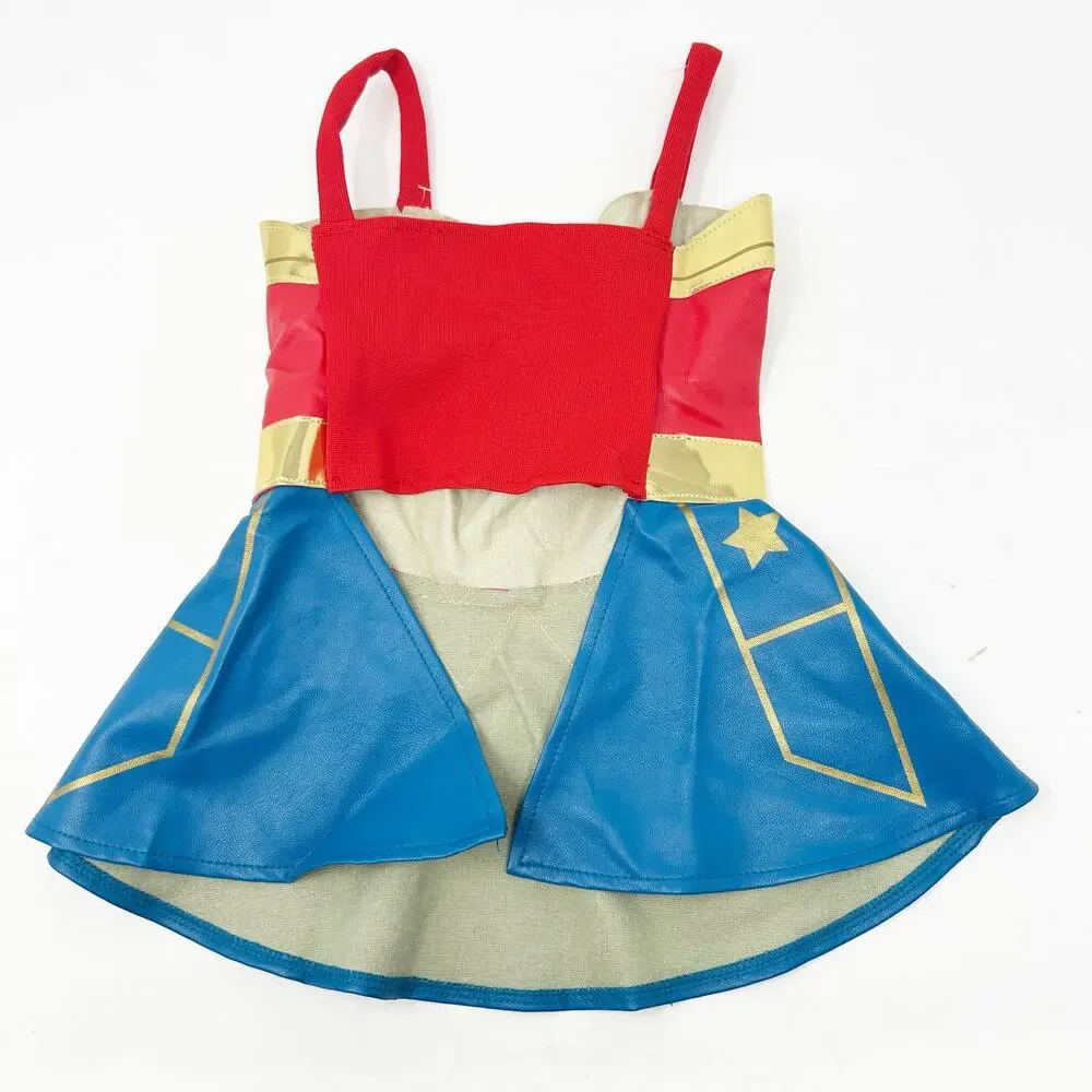 NWT Petco Pet Dog Puppy DC Justice League Wonder Woman Halloween Costume Cosplay